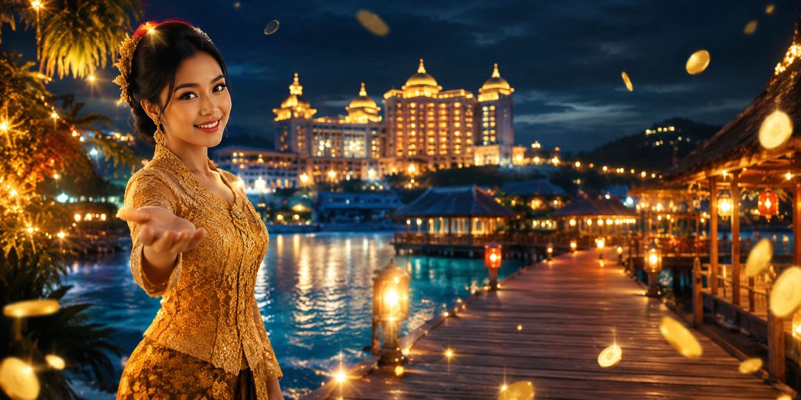 Suasana permainan meja kasino di Genting Highlands dengan pakaian tradisional kebaya