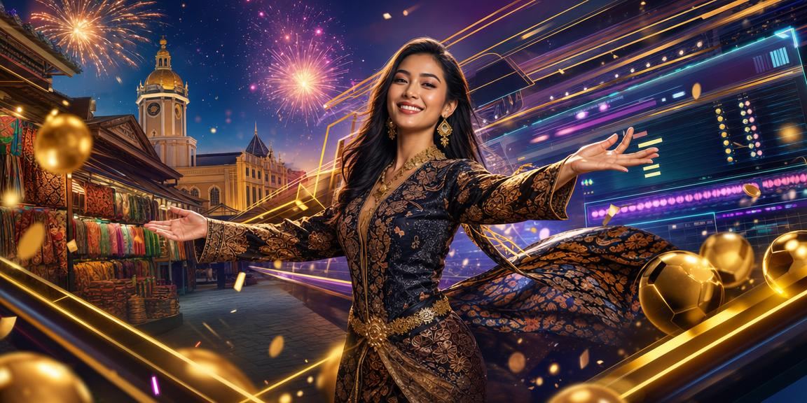 Pemain kasino bergaya batik menikmati pertaruhan meja di Kota Bharu Malaysia